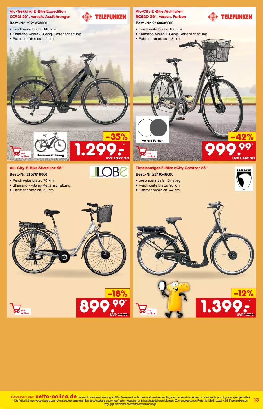 Aktueller Prospekt Netto Marken-Discount - Online-Magazin September - von 01.09 bis 31.08.2021 - strona 13