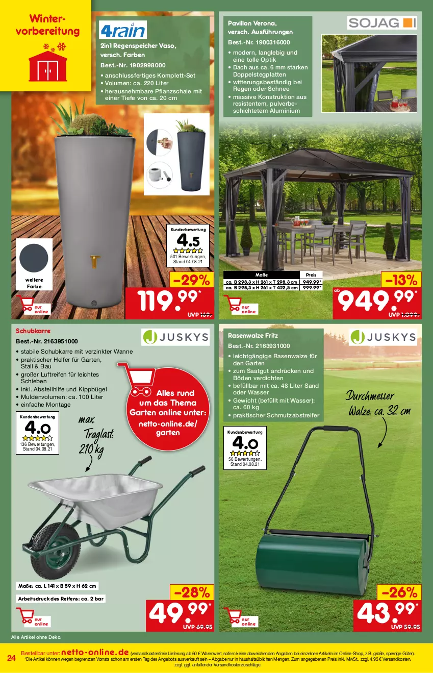 Aktueller Prospekt Netto Marken-Discount - Online-Magazin September - von 01.09 bis 31.08.2021 - strona 24