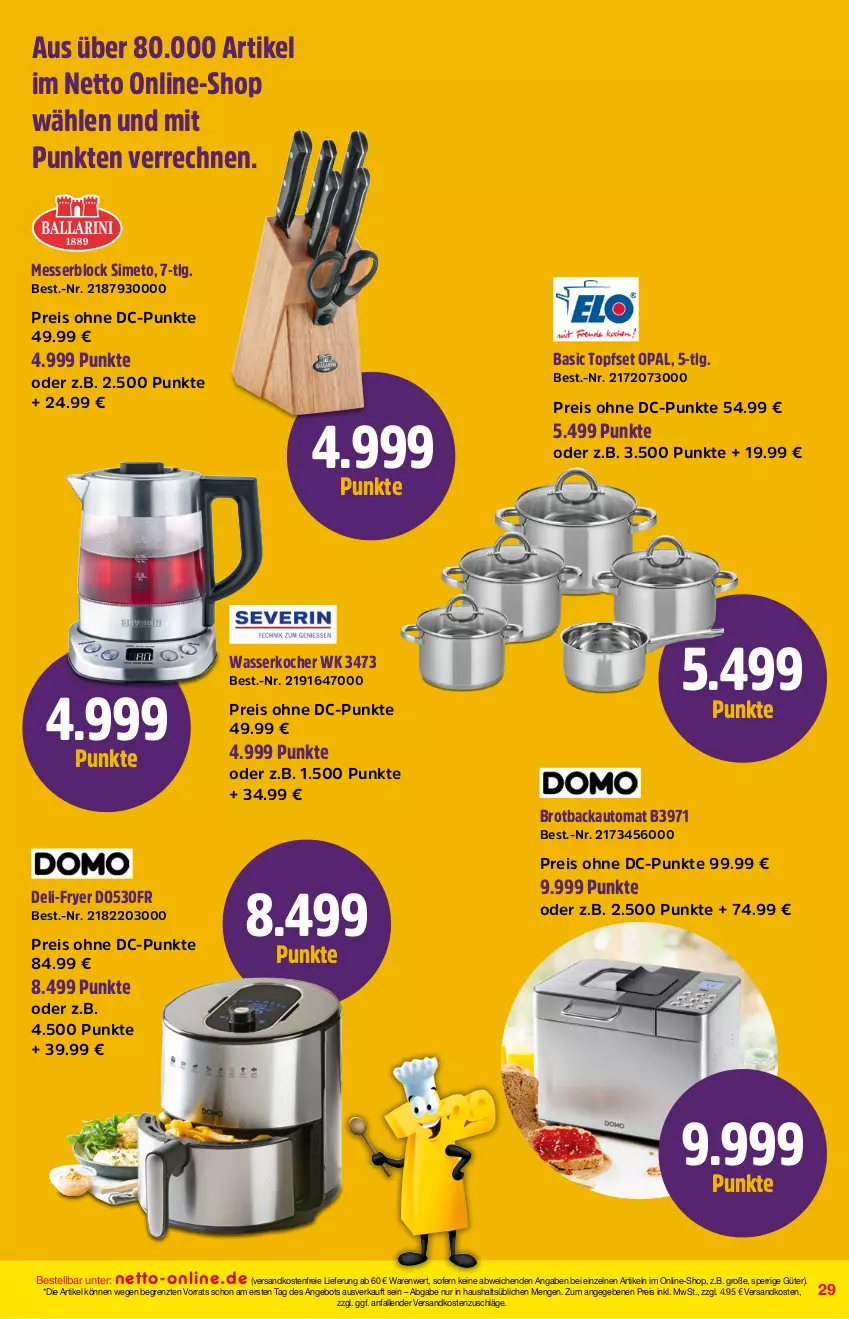 Aktueller Prospekt Netto Marken-Discount - Online-Magazin September - von 01.09 bis 31.08.2021 - strona 29