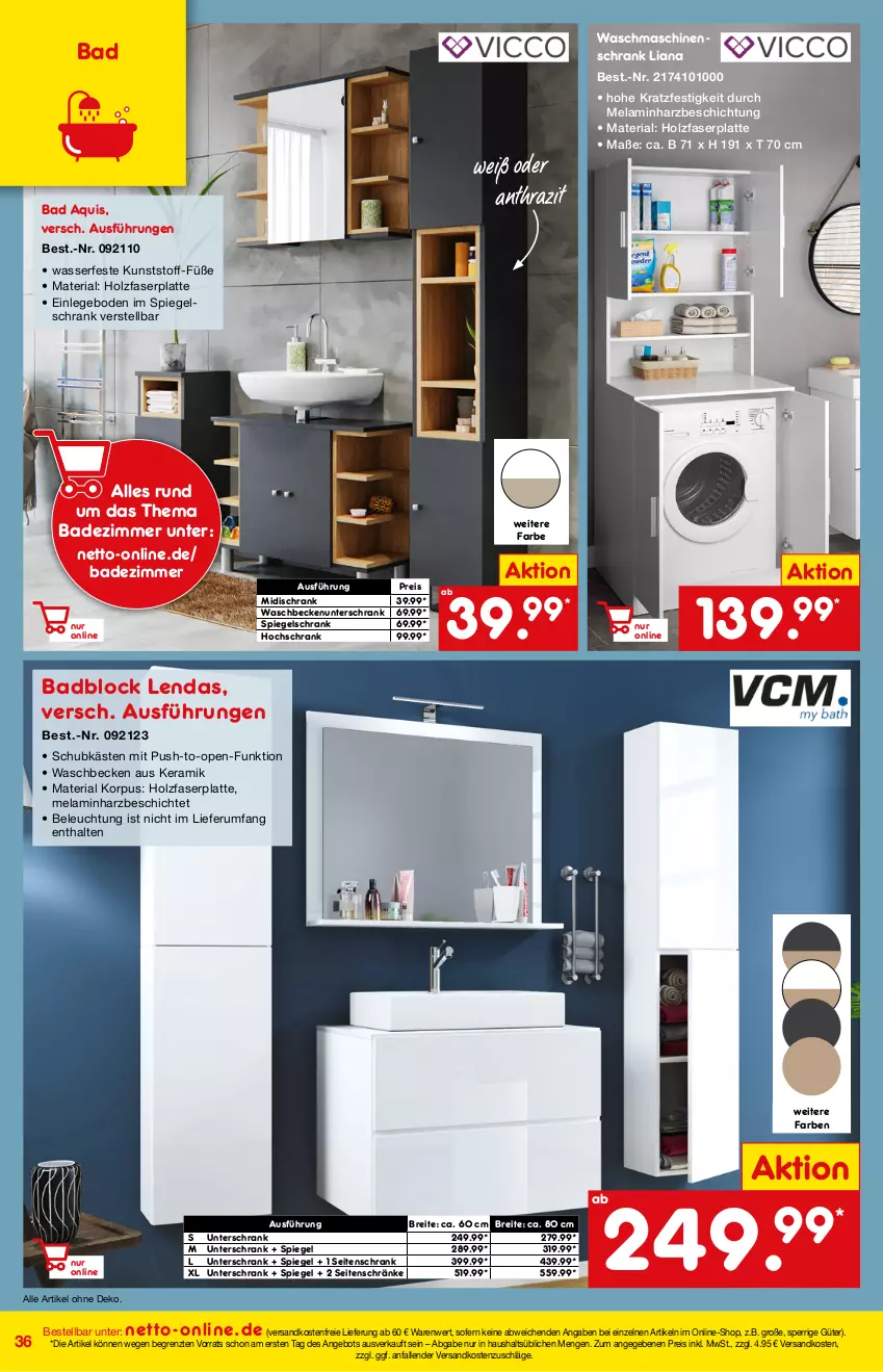 Aktueller Prospekt Netto Marken-Discount - Online-Magazin September - von 01.09 bis 31.08.2021 - strona 36