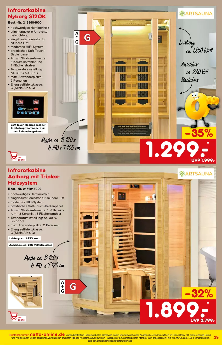 Aktueller Prospekt Netto Marken-Discount - Online-Magazin September - von 01.09 bis 31.08.2021 - strona 39