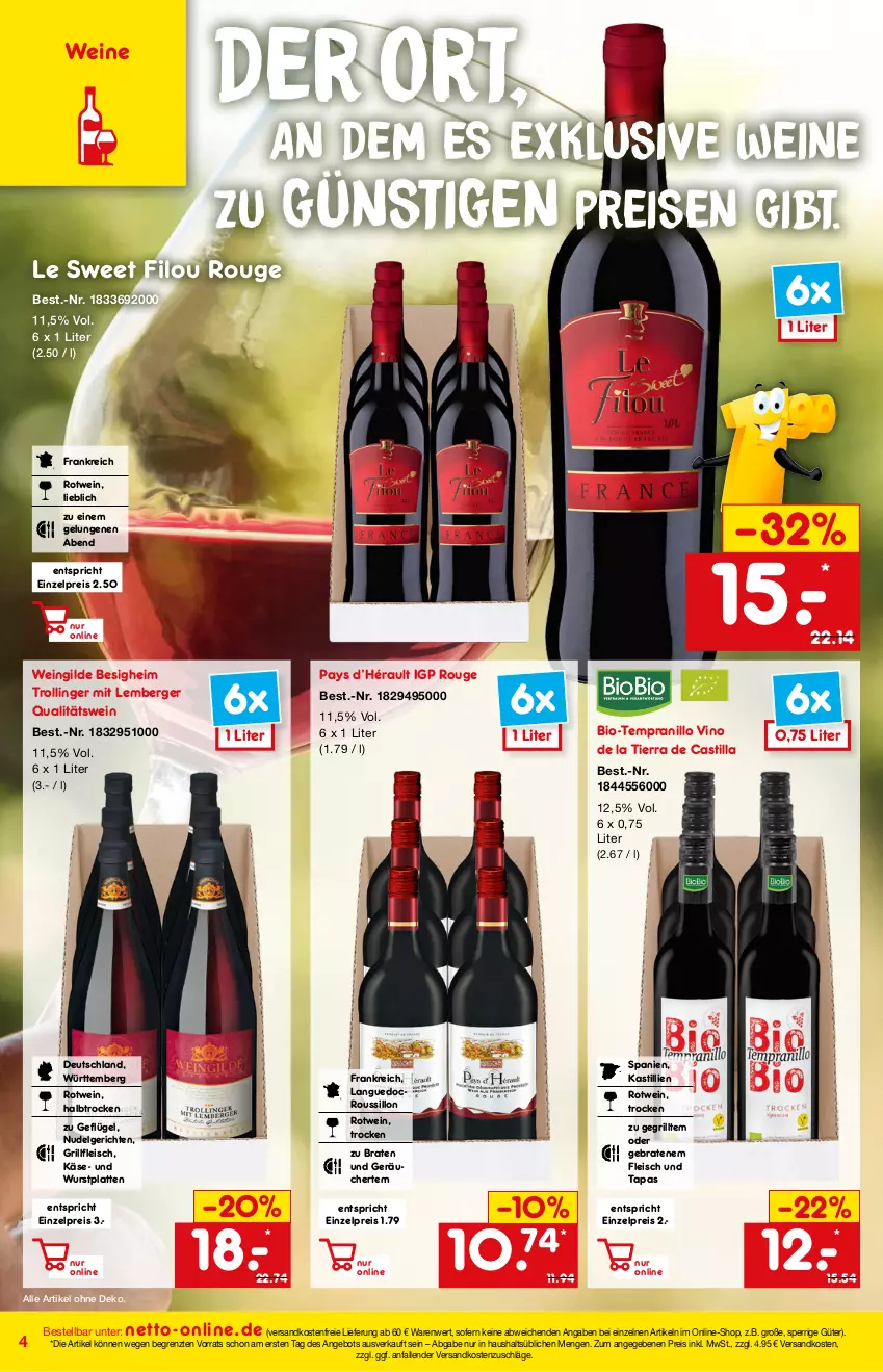 Aktueller Prospekt Netto Marken-Discount - Online-Magazin September - von 01.09 bis 31.08.2021 - strona 4