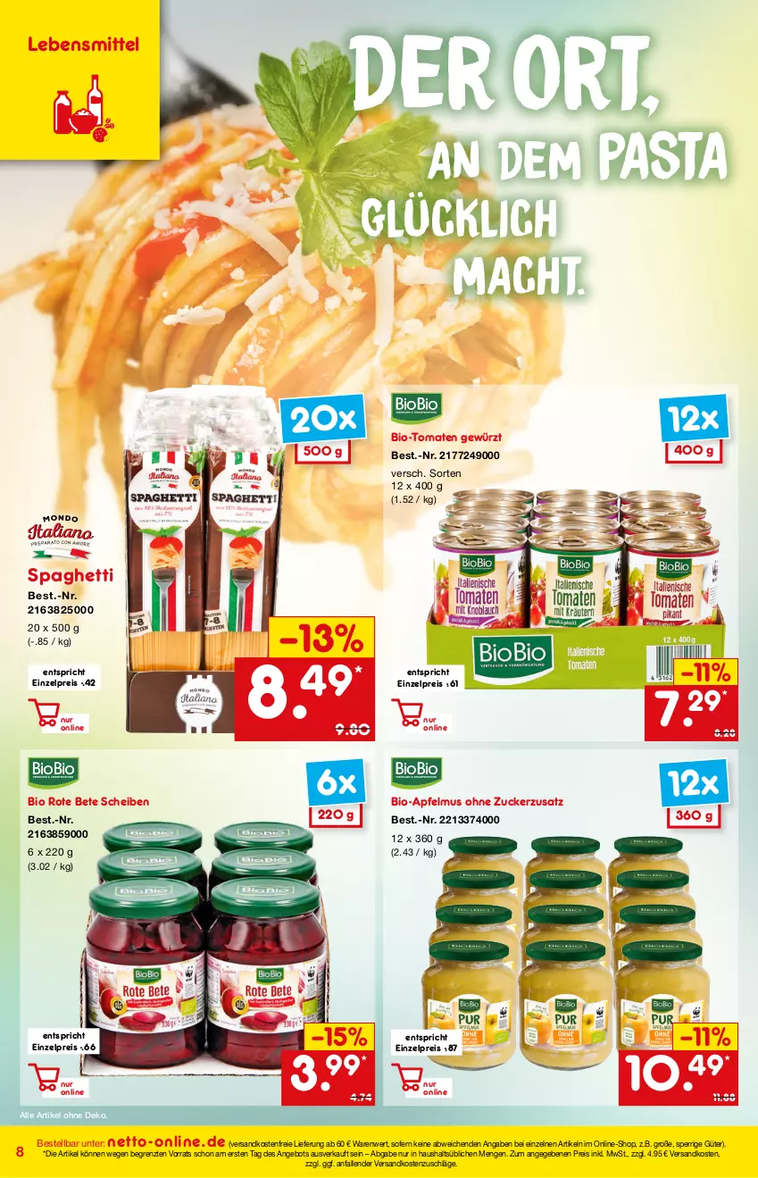 Aktueller Prospekt Netto Marken-Discount - Online-Magazin September - von 01.09 bis 31.08.2021 - strona 8