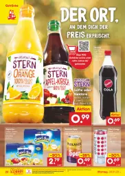 Gazetka promocyjna Netto Marken-Discount - Filial-Angebote - Gazetka - ważna od 14.01 do 14.01.2023 - strona 20 - produkty: bestpreis, Cap, capri-sun, cola, drink, Effect, eis, energy drink, getränk, getränke, ndk, Nektar, orange, Paula, paulaner, reis, säfte, sinalco, Spezi, Ti, zitrone