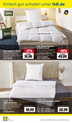 Gazetka promocyjna Lidl - Aktuelle Onlineshop-Highlights - Gazetka - ważna od 31.03 do 31.03.2023 - strona 14 - produkty: Bau, baumwolle, bett, decke, Ergee, kissen, kopfkissen, ndk, Ria, steppbett, Ti, Trockner, wolle