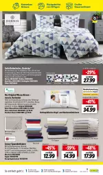 Gazetka promocyjna Lidl - Aktuelle Onlineshop-Highlights - Gazetka - ważna od 31.03 do 31.03.2023 - strona 15 - produkty: asti, auer, Bau, baumwolle, bett, decke, eis, Ergee, gin, kissen, kissenhülle, kopfkissen, korb, matratze, matratzen, nackenstützkissen, reis, Ria, ring, spannbettlaken, Ti, tisch, topper, Trockner, wasser, wolle