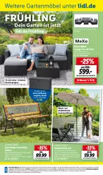 Gazetka promocyjna Lidl - Aktuelle Onlineshop-Highlights - Gazetka - ważna od 31.03 do 31.03.2023 - strona 2 - produkty: angebot, angebote, armlehnen, aufbewahrungsbox, Bank, eis, elle, Garten, gartenbank, gartenmöbel, Holz, lounge-set, möbel, ndk, reis, rel, rückenlehne, Schal, Schale, sessel, Sofa, telefon, Ti, tisch, uhr, wasser, ZTE