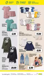 Gazetka promocyjna Lidl - Aktuelle Onlineshop-Highlights - Gazetka - ważna od 31.03 do 31.03.2023 - strona 33 - produkty: auer, Bau, baumwolle, bio, bio-baumwolle, body, esmara, hose, Jacke, korb, Latzhose, lupilu, Parka, Pyjama, shirt, sweatjacke, Ti, tisch, wolle