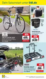 Gazetka promocyjna Lidl - Aktuelle Onlineshop-Highlights - Gazetka - ważna od 31.03 do 31.03.2023 - strona 36 - produkty: akku, Amber, beleuchtung, E-Bike, E-Bikes, eis, Fahrrad, ndk, rucksack, rwe, sac, Tasche, Ti, ZTE