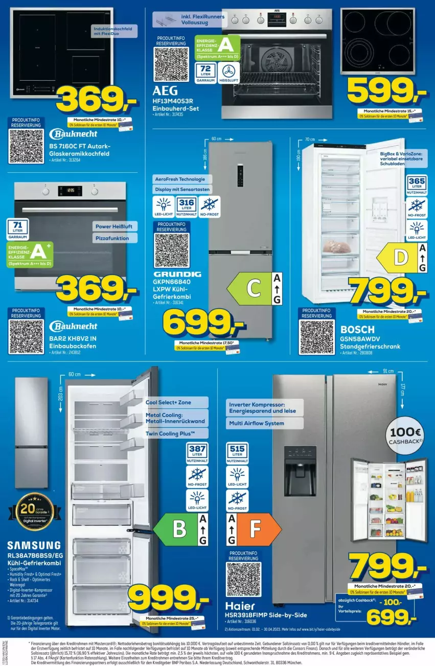 Aktueller Prospekt Euronics - Prospekte - von 26.04 bis 03.05.2023 - strona 9 - produkty: eis, kompressor, rückwand, rum, Spektrum, Ti