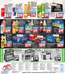 Gazetka promocyjna Hit - Wochenprospekt - Gazetka - ważna od 21.06 do 21.06.2025 - strona 18 - produkty: adelholzener, almdudler, Alwa, angebot, angebote, apfel, apfelsaft, Astra, auer, Bad, Beckers Bester, bier, bio, bitburger, braun, burger, Cap, capri-sun, coca-cola, cola, corona, desperados, drink, Effect, eimer, eis, eistee, elle, Engel, fisch, flasche, flensburger, gin, glasflasche, Happy Day, Holz, krombache, krombacher, limo, limonade, limonaden, Lübecker, mineralwasser, mönchshof, orange, orangina, pfanne, Pfanner, punica, Rauch, red bull, reis, saft, schorle, sinalco, Steinsieker, tee, thomas henry, Ti, trauben, Traubensaft, tyskie, uhr, valensina, wasser, weissbier, ZTE