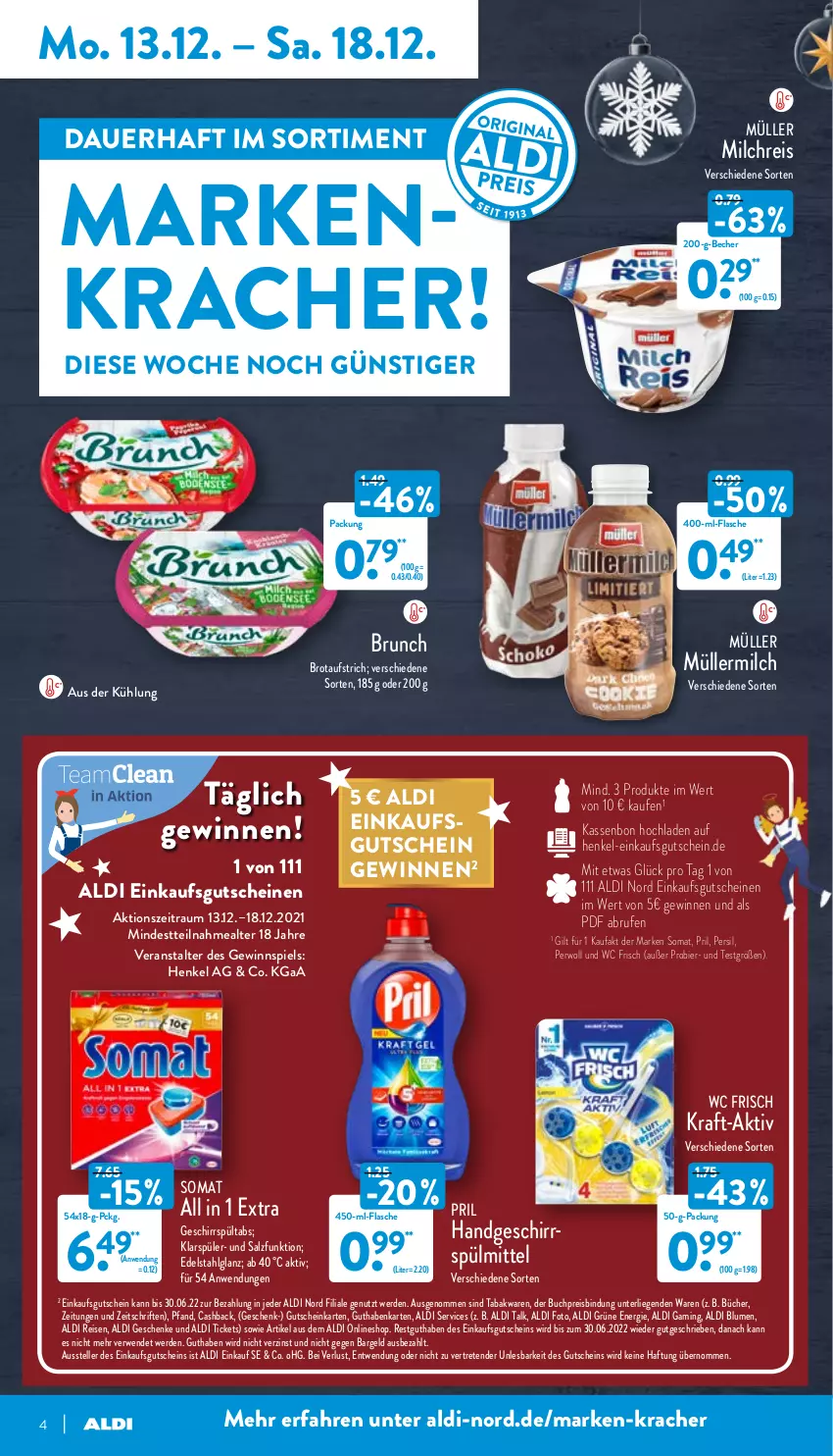 Aktueller Prospekt Aldi Nord - Aldi-Vorschau - von 13.12 bis 18.12.2021 - strona 4