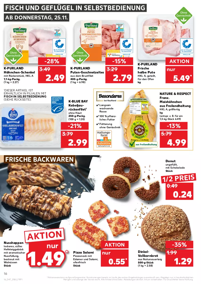 Aktueller Prospekt Kaufland - von 25.11 bis 01.12.2021 - strona 16