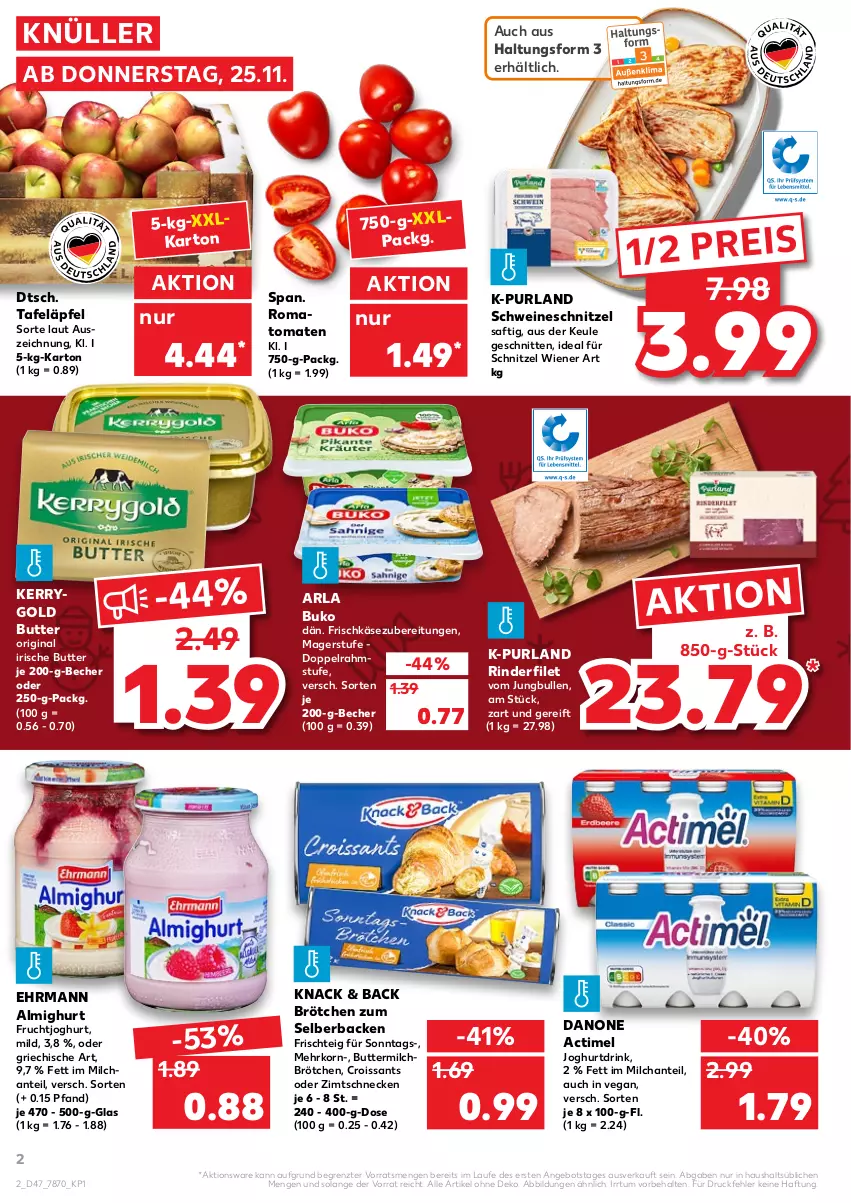 Aktueller Prospekt Kaufland - von 25.11 bis 01.12.2021 - strona 2