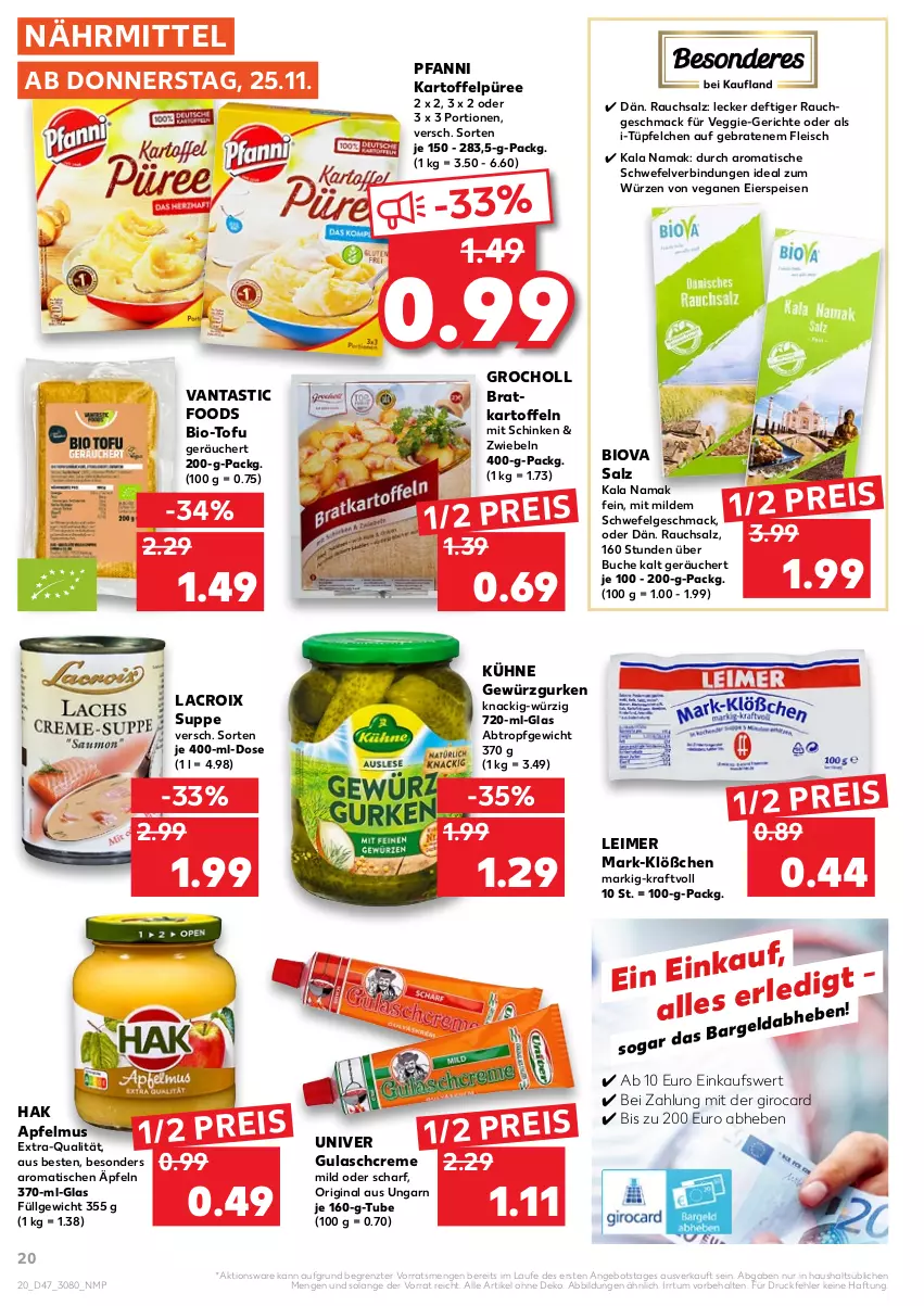 Aktueller Prospekt Kaufland - von 25.11 bis 01.12.2021 - strona 20