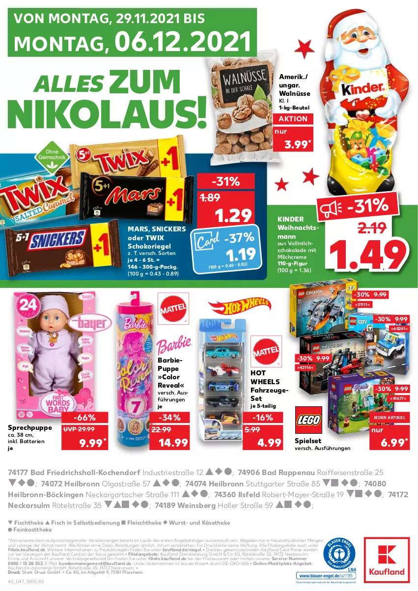 Aktueller Prospekt Kaufland - von 25.11 bis 01.12.2021 - strona 40