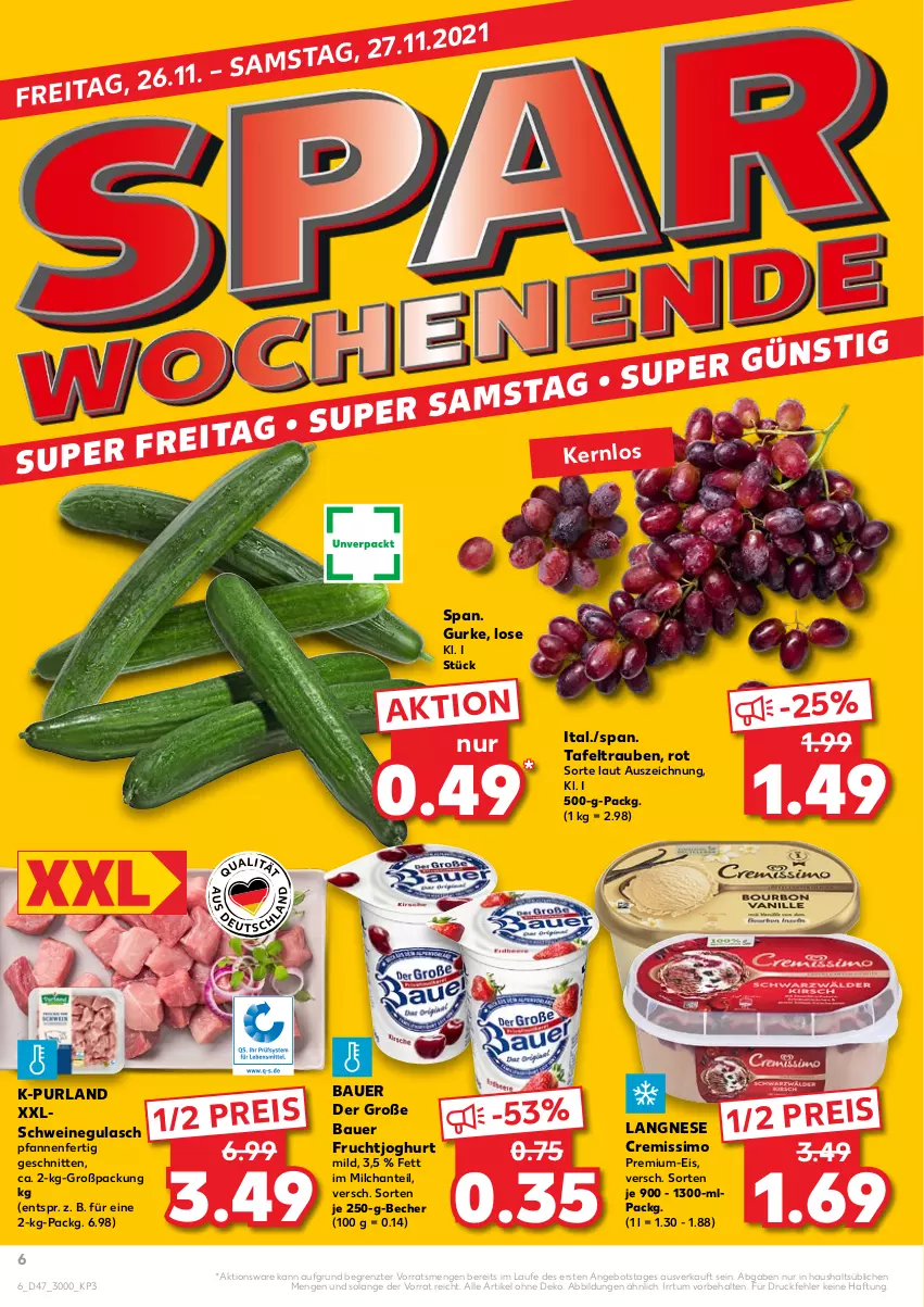 Aktueller Prospekt Kaufland - von 25.11 bis 01.12.2021 - strona 6