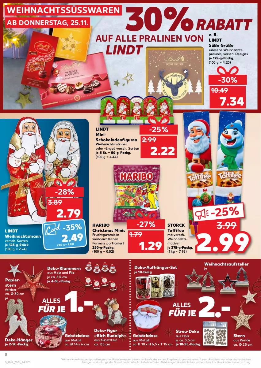 Aktueller Prospekt Kaufland - von 25.11 bis 01.12.2021 - strona 8