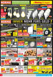 Gazetka promocyjna Norma - Norma - Gazetka - ważna od 05.09 do 05.09.2022 - strona 2 - produkty: akku, aqua, auer, Bank, batterie, batterien, Bau, Bebe, beleuchtung, buch, bügel, deka, eis, elle, fernbedienung, Garten, gin, kerze, kraft, lack, Lacke, ladekabel, Lampe, laterne, LED-Fluter, LED-Kerze, LED-Leuchte, leds, Leuchte, leuchten, leuchtmittel, LG, mac, Maus, ndk, powerbank, Rauch, reis, Ria, rum, rwe, schlauch, Spektrum, steckdose, Tasche, taschen, Taschenbuch, taschenlampe, tee, Teelicht, teelichte, Ti, timer, tisch, usb, wasser