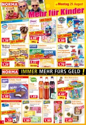 Gazetka promocyjna Norma - Norma - Gazetka - ważna od 05.09 do 05.09.2022 - strona 8 - produkty: alpenmilch, ananas, Bad, banane, bananen, Becher, beere, bonbons, brause, caramel, Cars, Cashew, cashewkerne, Clin, creme, dessert, eis, flasche, frucht, fruchtgummi, himbeer, himbeere, kitkat, Kugel, kühlregal, Kürbis, kürbiskerne, limette, linsen, mac, mars, Mett, milch, Milchdessert, nuss, Paw Patrol, recyclingmaterial, regal, Ria, schnitten, schoko, schokolade, schokoladen, Schokolinsen, sirup, snack, spielzeug, Ti, Trinkhalme, Tüte, vanille, vita, vollmilch, würstchen, zitrone, zitronen