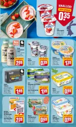 Gazetka promocyjna Rewe - Prospekte - Gazetka - ważna od 03.04 do 03.04.2022 - strona 9 - produkty: arla, auer, backfisch, Bau, Bauer, becel, bio, exquisa, filet, fisch, gin, joghur, joghurt, Kærgården, lätta, matjes, Matjesfilet, milram, Nordsee, nuss, quark, quark genus, quark genuss, remoulade, sahne, sahne joghurt, zott