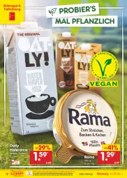 Gazetka promocyjna Netto Marken-Discount - Filial-Angebote - Gazetka - ważna od 16.07 do 16.07.2022 - strona 12 - produkty: bier, drink, eis, hafer, Haferdrink, kühlregal, ndk, rama, regal, reis, Ti, usb, versandkostenfrei
