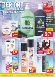 Gazetka promocyjna Netto Marken-Discount - Filial-Angebote - Gazetka - ważna od 16.07 do 16.07.2022 - strona 25 - produkty: angebot, angebote, arla, asti, bestpreis, creme, deo, eis, gliss, gliss kur, Haarlack, haarspray, lack, Nuance, Palette, purina, reis, schauma, schauma shampoo, shampoo, shampoo oder spülung, spülung, Taft, Ti, usb, ZTE