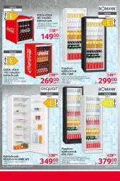 Gazetka promocyjna Selgros - Non Food - Gazetka - ważna od 06.11 do 06.11.2024 - strona 18 - produkty: beleuchtung, bomann, coca-cola, cola, flasche, Glastür, kühlschrank, Rauch, Schal, Schrank, tee, Ti, türanschlag wechselbar