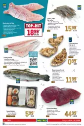 Gazetka promocyjna Metro - Food - Gazetka - ważna od 16.11 do 16.11.2022 - strona 2 - produkty: Abtei, angebot, angebote, aqua, aust, Austern, eis, elle, ente, filet, fisch, fleisch, forelle, frischfisch, garnelen, kabeljaufilet, mac, Metro, reis, rel, Rotbarsch, rotbarschfilet, rwe, saft, salz, steak, steaks, Sushi, thunfisch, Ti, top-hit, Wild