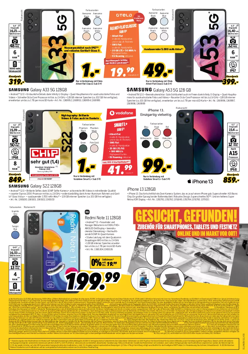 Aktueller Prospekt Medimax - MEDIMAX Prospekt KW29 2022 - von 15.07 bis 21.07.2022 - strona 5 - produkty: akku, alkohol, angebot, Apple, auer, auto, batterie, Bau, beko, bio, Brei, buch, deo, eis, Elan, elle, erde, gefu, google play, Handy, hauptkamera, iphone, IPhone 13, kamera, lack, LG, mastercard, microsd, octa-core prozessor, quad, Rauch, reis, Ria, ring, rwe, salz, SANTE, Seife, sim, smartphone, smartphones, spee, speicherkarte, Surf, tablet, Tablets, Ti, Tiere, tisch, touchscreen, trolli, uhr, usb, vodafone, wasser, Zelt, ZTE