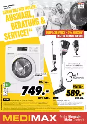 Gazetka promocyjna Medimax - MEDIMAX Prospekt KW29 2022 - Gazetka - ważna od 21.07 do 21.07.2022 - strona 1 - produkty: abholpreise, akku, alpro, aust, bürste, Cap, dekoration, eis, Elektro, erde, jeans, LG, mastercard, miele, Pinsel, reis, rum, Spektrum, Spezi, Stielsauger, Ti, trommel, wandhalterung, waschmaschine, wolle
