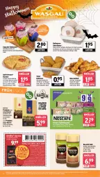 Gazetka promocyjna Wasgau - Gazetka - ważna od 02.11 do 02.11.2024 - strona 10 - produkty: angebot, angebote, apfel, Blaubeer, bohne, bohnen, bohnenkaffee, Brei, brötchen, butter, coffein, coupon, coupons, creme, dallmayr, dallmayr prodomo, eis, frucht, geback, gin, hafer, Hefe, kaffee, kaffeekapseln, Käse, Käsezwirbel, kuchen, löslicher bohnenkaffee, Maus, mehl, melitta, mozzarella, Muffin, Nescafé, nescafé gold, prodomo, reis, rel, rwe, salami, schoko, snack, Streuselkuchen, Ti, vita, würfel, zucker