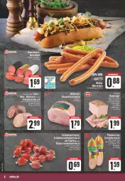 Gazetka promocyjna E Center - Angebote der Woche - Gazetka - ważna od 24.06 do 24.06.2023 - strona 8 - produkty: aktionspreis, apfel, brot, burger, cin, eis, fleisch, fleischkäse, frühstücksfleisch, gin, Hausmacher, Käse, mac, Mett, mettwurst, Neuburger, Nike, Ofen, reis, rosmarin, schnittlauch, Ti, wurst, zwiebel