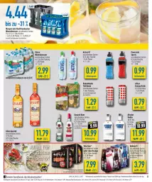 Gazetka promocyjna Diska - Prospekte - Gazetka - ważna od 15.07 do 15.07.2023 - strona 8 - produkty: aktionspreis, Alwa, aperitif, bacardi, bacardi rum, Bad, cola, deka, drink, Effect, eis, energy drink, flasche, lillet, limo, limonade, mineralwasser, nuss, orange, reis, rum, Sport, Ti, veltins, vita, Vita C, vitrex, vodka, wasser, wein, ZTE