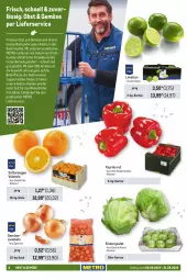 Gazetka promocyjna Metro - GastroJournal - Gazetka - ważna od 21.08 do 21.08.2024 - strona 10 - produkty: beko, decke, eis, eisbergsalat, Gemüsezwiebel, küche, lieferservice, limette, limetten, Metro, Mett, metten, obst, Obst und Gemüse, orange, orangen, paprika, paprika rot, sac, saft, Saftorangen, salat, schnitten, Ti, tisch, und gemüse, zwiebel, zwiebeln