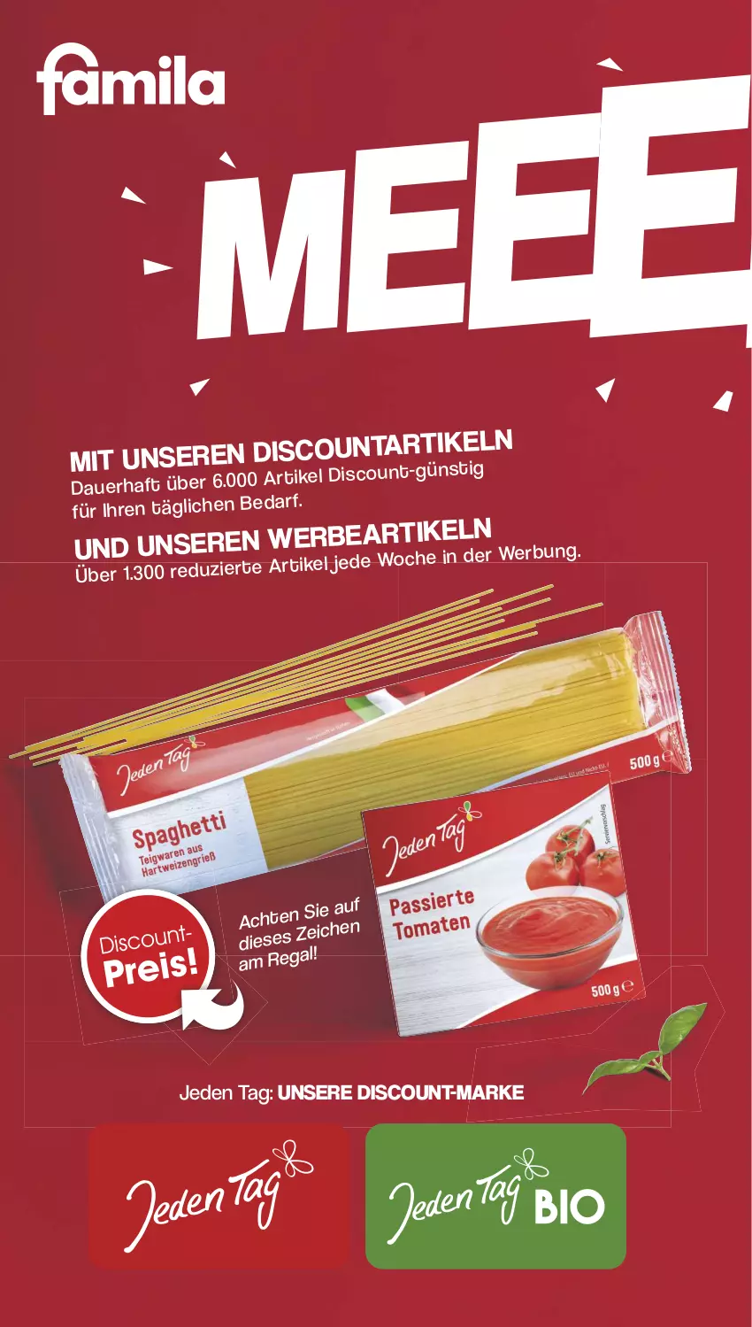 Aktueller Prospekt Famila - Prospekte - von 30.07 bis 03.08.2024 - strona 2 - produkty: discount, Ti