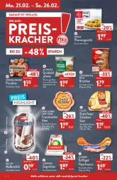 Gazetka promocyjna Aldi Nord - Aldi-Vorschau - Gazetka - ważna od 26.02 do 26.02.2022 - strona 6 - produkty: albray, aldi, aus der tiefkühlung, brötchen, chavroux, eis, finesse, flasche, fleisch, fleischwurst, fol epi, frosta, Geflügel, gin, gutfried, kartoffel, kartoffeln, Käse, kracher, Mett, mettwurst, milch, Müller, müllermilch, original wagner, pfanne, pfannen, piccolinis, reis, Saint Agur, saint albray, senf, Ti, wagner, wurst, ziegenkäse