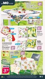 Gazetka promocyjna Netto - Woche 24 - Gazetka - ważna od 17.06 do 17.06.2023 - strona 12 - produkty: auer, Bau, baumwolle, decke, früchte, handschuhe, kissen, Läufer, leine, mitteldecke, Ofen, Ria, schuhe, sitzkissen, Ti, tisch, tischdecke, tischläufer, Tischwäsche, topf, tuc, wachstuch, wolle, ZTE