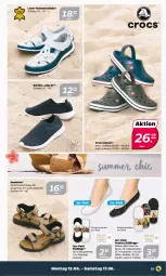 Gazetka promocyjna Netto - Woche 24 - Gazetka - ważna od 17.06 do 17.06.2023 - strona 21 - produkty: Bau, baumwolle, Füßlinge, paar schuhe, Ria, sandale, sandalen, schuhe, slip, Ti, wolle