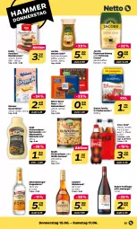 Gazetka promocyjna Netto - Woche 24 - Gazetka - ważna od 17.06 do 17.06.2023 - strona 25 - produkty: Bad, Berger, bohne, bohnen, bohnenkaffee, burger, chantré, coca-cola, cola, doppelkorn, erbsen, flasche, gelierzucker, jacobs, kaffee, kaffeebohnen, kakao, kichererbsen, korn, kuchen, löslicher bohnenkaffee, Manner, mayonnaise, nuss, remoulade, ritter, ritter sport, snack, Sport, Sweet Family, Ti, trolli, trollinger, wein, weinbrand, Weiße Bohnen, Yo, zucker