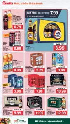 Gazetka promocyjna Famila - Prospekte - Gazetka - ważna od 21.05 do 21.05.2022 - strona 20 - produkty: Alwa, bier, coca-cola, cola, drink, Effect, eis, energy drink, flasche, frucht, karlsberg, karlsberg mixery, köstritzer, krombache, krombacher, krombacher pils, lebensmittel, limo, limonade, malz, mineralwasser, Mixer, mixery, Nestea, pils, pilsener, reis, sinalco, steiner, Ti, veltins, vilsa, vita, vitamalz, warsteiner, wasser