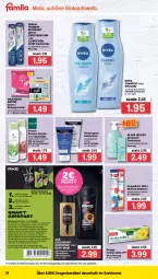 Gazetka promocyjna Famila - Prospekte - Gazetka - ważna od 21.05 do 21.05.2022 - strona 26 - produkty: Apotheke, auer, axe, body, bodyspray, brause, Brausetabletten, Brei, bürste, coupon, creme, deo, deodorant, doppelherz, dusche, einwegrasierer, erde, flasche, Frosch, gin, handcreme, Handseife, ilag, kneipp, neutrogena, nivea, rasierer, Seife, shampoo, shampoo oder spülung, sofort-rabatt, sofortrabatt, spülung, tablet, tablett, Tablette, Ti, wilkinson, zahnbürste