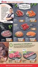 Gazetka promocyjna Famila - Prospekte - Gazetka - ważna od 21.05 do 21.05.2022 - strona 4 - produkty: bratwurst, eis, filet, filets, fleisch, Fleischerei, für grill und pfanne, gewürz, grill, grill und pfanne, grillfackeln, Grillspieße, gyros, kotelett, küche, Küchen, mab, natur, pfanne, Ria, rind, rinder, Rindersteak, saft, Schere, schnitten, schwein, schweine, schweinefleisch, spareribs, Spezi, steak, steaks, Ti, und pfanne, wein, weine, Wild, wurst