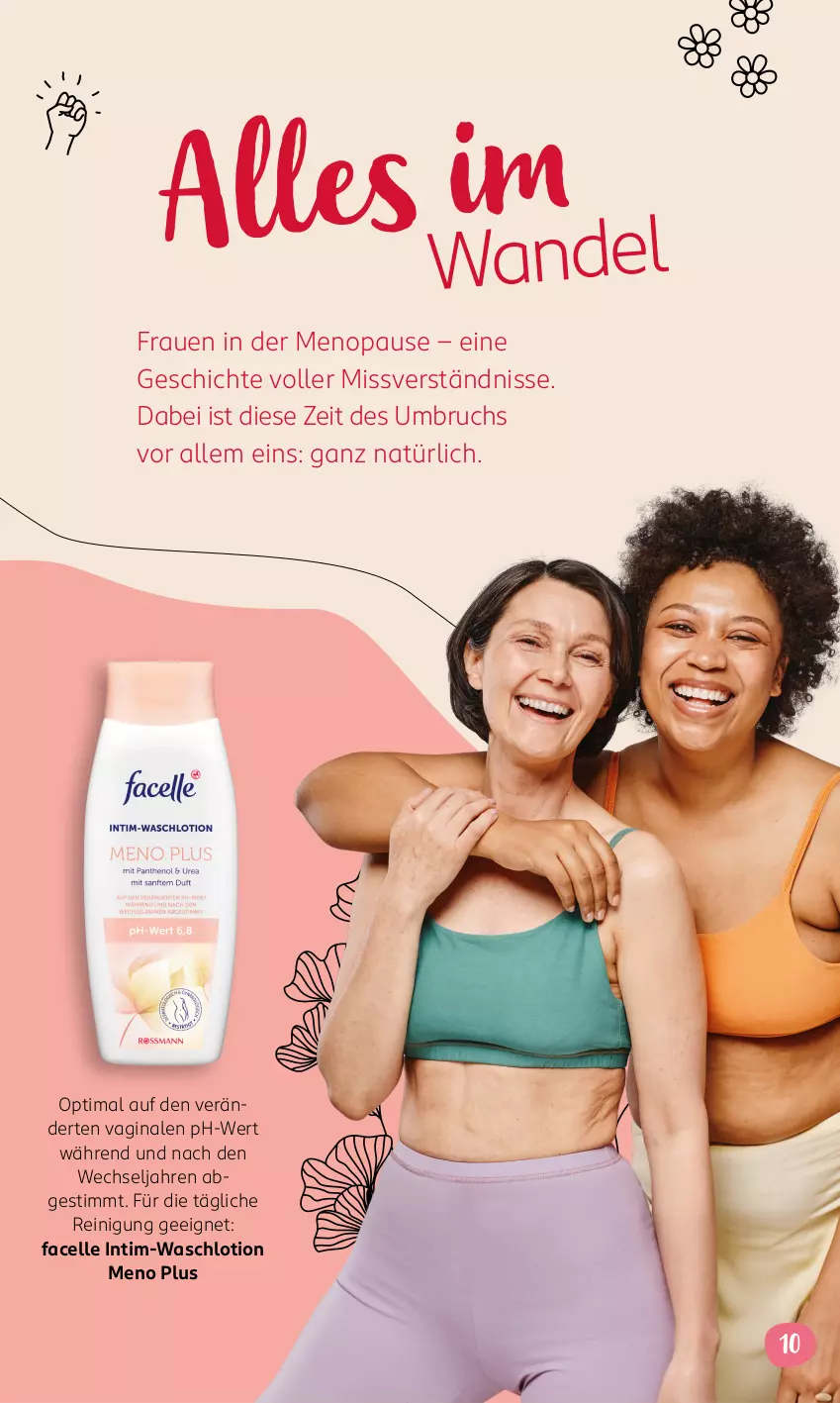 Aktueller Prospekt Rossmann - Prospekte - von 19.08 bis 08.09.2024 - strona 10 - produkty: elle, Facelle, gin, Lotion, Reinigung, Ti, Waschlotion