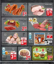 Gazetka promocyjna Edeka - Prospekte - Gazetka - ważna od 13.07 do 13.07.2024 - strona 15 - produkty: Abtei, aufschnitt, Birnen, buch, deka, dell, elle, frikadellen, Holz, Käse, knacker, nuggets, pute, Rauch, salami, Schal, Schale, schinken, spitzenqualität, Sport, tee, Ti, wurst