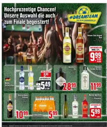 Gazetka promocyjna Edeka - Prospekte - Gazetka - ważna od 13.07 do 13.07.2024 - strona 18 - produkty: cin, eier, eis, ente, flasche, gin, Gorbatschow, martini, reis, rum, Ti, wodka, ZTE