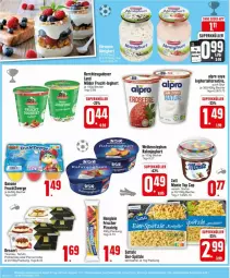 Gazetka promocyjna Edeka - Prospekte - Gazetka - ważna od 13.07 do 13.07.2024 - strona 4 - produkty: alpro, Becher, dessert, eier, frucht, fruchtzwerge, henglein, joghur, joghurt, monte, panna cotta, pizza, Pizzateig, Profiteroles, rahmjoghurt, settele, soya, Tartufo, Ti, tiramisu, weihenstephan
