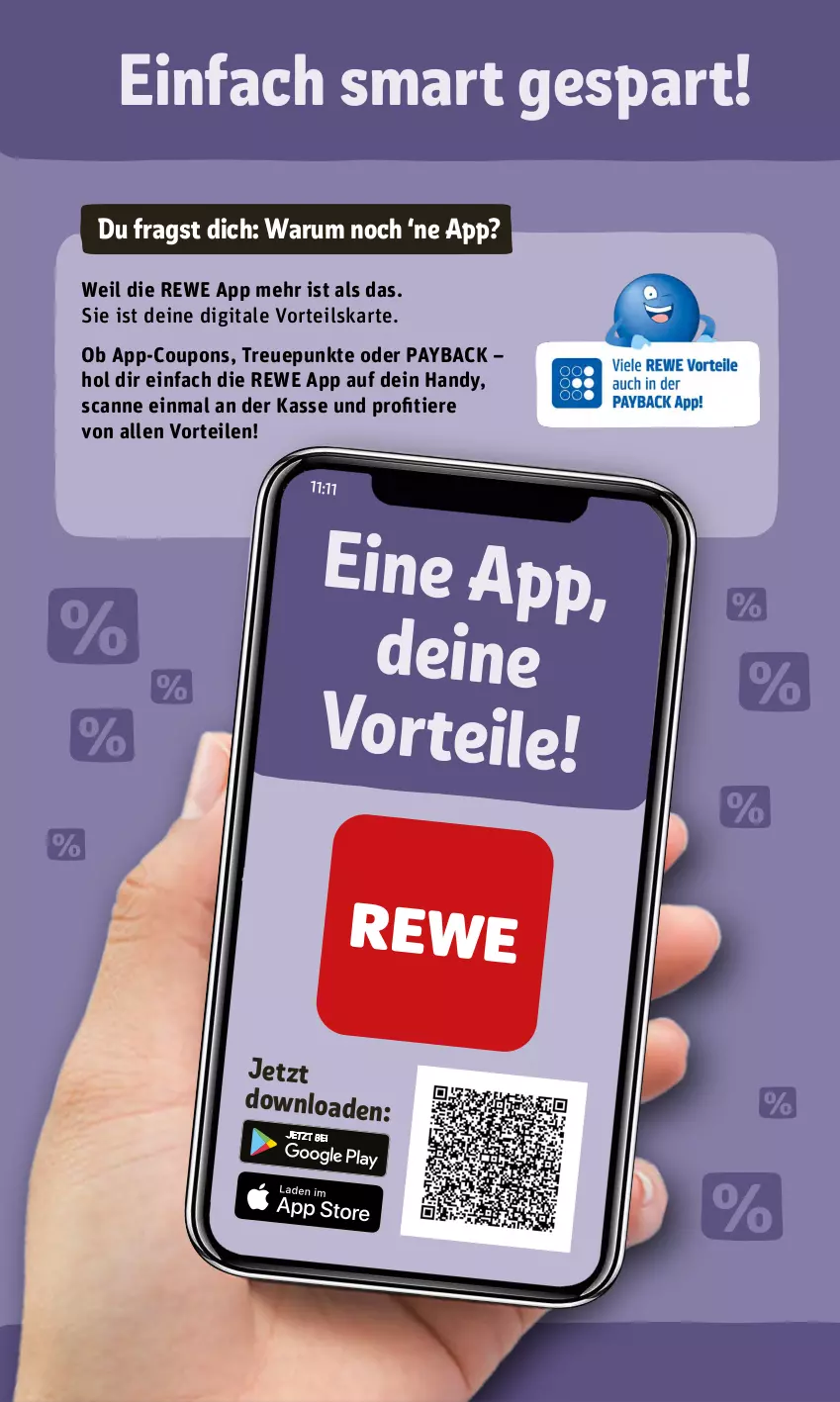 Aktueller Prospekt Rewe - Prospekte - von 20.06 bis 26.06.2022 - strona 24 - produkty: coupon, coupons, Handy, payback, rum, Ti, Tiere