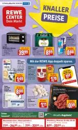 Gazetka promocyjna Rewe - Prospekte - Gazetka - ważna od 26.06 do 26.06.2022 - strona 1 - produkty: alpro, angebot, angebote, Astra, backofen, bio, bitburger, braten, burger, champignon, champignons, drink, eis, elle, energy drink, fleisch, hackfleisch, hafer, Haferdrink, Heu, joghur, joghurt, Ofen, red bull, reis, Ria, rind, rindfleisch, rum, Schal, Schale, Schwartau, schwein, schweine, Signal, soya, Ti, timer, uhr, wein, weine