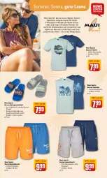 Gazetka promocyjna Rewe - Prospekte - Gazetka - ważna od 26.06 do 26.06.2022 - strona 29 - produkty: Bad, Bau, baumwolle, ente, herren-t-shirt, Hylo, meersalz, pantolette, pantoletten, salz, shirt, shorts, Sport, sweatshorts, T-Shirt, tanktop, Ti, wasser, weck, wolle